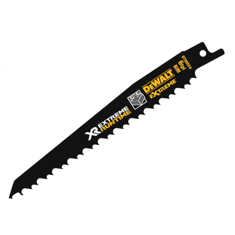 XR Wood with Nails Reciprocating Blade 152mm 4/6 TPI Pack of 5