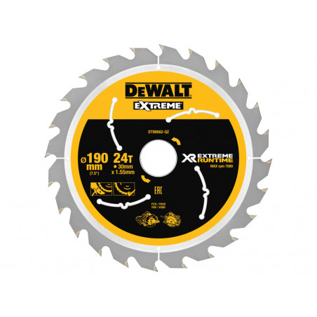 XR FlexVolt Circular Saw Blade 190 x 30mm x 24T