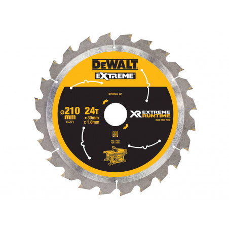XR FlexVolt Table Saw Blade 210 x 30mm x 24T