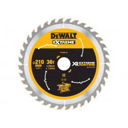 XR FlexVolt Table Saw Blade 210 x 30mm x 36T