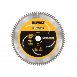 XR FlexVolt Mitre Saw Blade 305 x 30mm x 78T