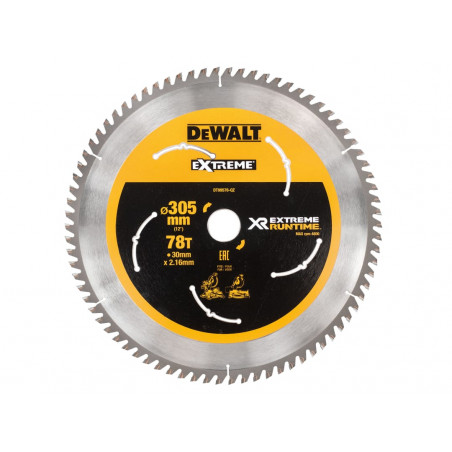 XR FlexVolt Mitre Saw Blade 305 x 30mm x 78T