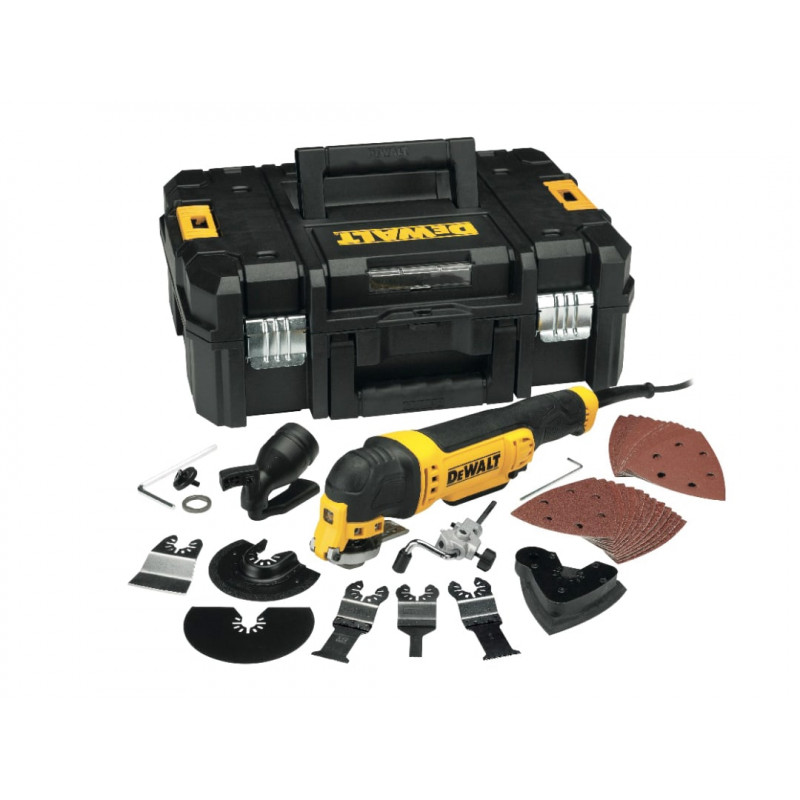 DWE315KT Multi-Tool Quick Change Kit & TSTAK 300W 240V DWE315KT Multi-Tool Quick Change Kit & TSTAK 300W 240V
