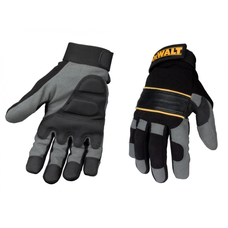 Power Tool Gel Gloves Black/Grey - Large Power Tool Gel Gloves Black/Grey - Large