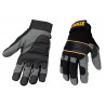 Power Tool Gel Gloves Black/Grey - Large