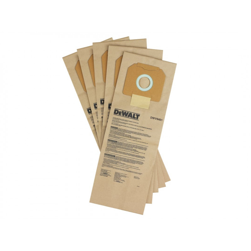 DWV9401 Paper Dust Bag (Pack 5) DWV9401 Paper Dust Bag (Pack 5)