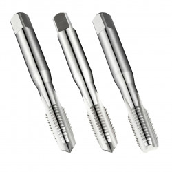 Dormer E500M12NO6 HSS Straight Flute Hand Tap M12 × 1.75mm (Pack of 3)