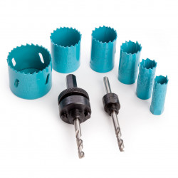 Eclipse EE30-K Plus30 Hole Saw Set for Electricians (8 Piece)
