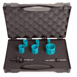 Eclipse EE30-K Plus30 Hole Saw Set for Electricians (8 Piece)