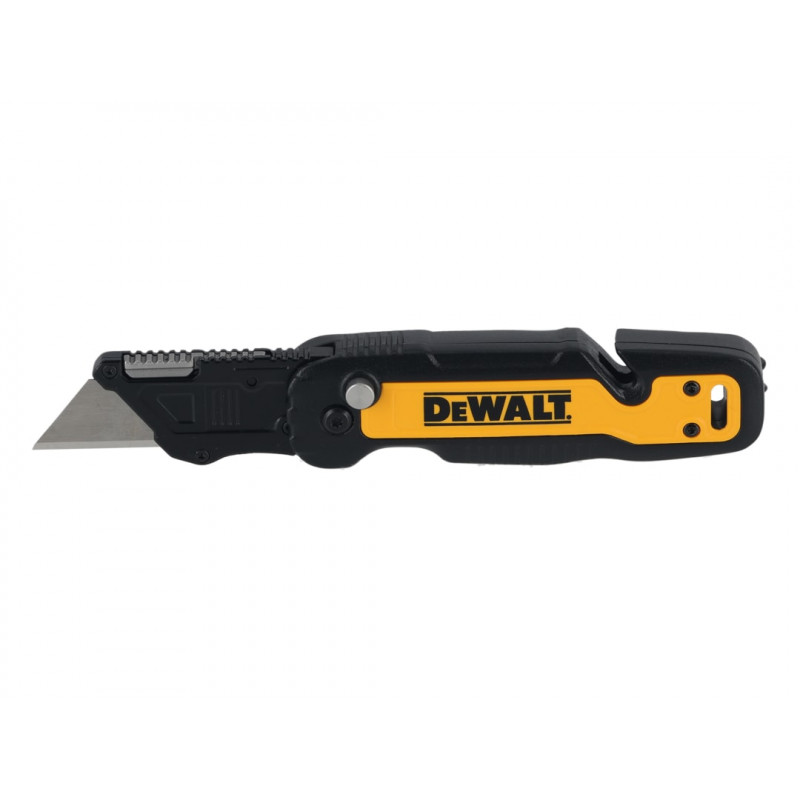 Push and Flip Folding Utility Knife with Storage Push and Flip Folding Utility Knife with Storage
