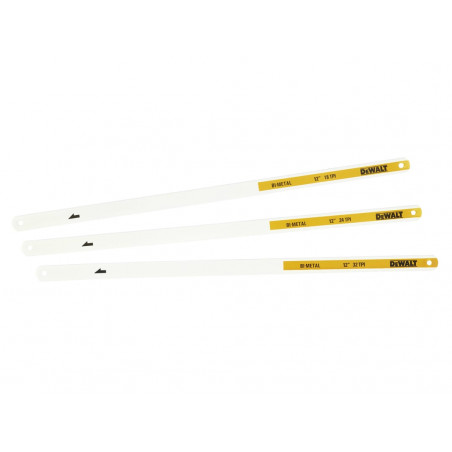 Mixed Hacksaw Blade Pack, 3 Piece