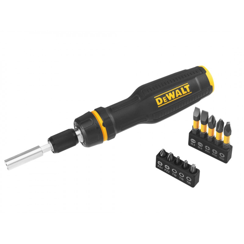Full Fit Telescoping Multi-bit Ratcheting Screwdriver + 10 Bits Full Fit Telescoping Multi-bit Ratcheting Screwdriver + 10 Bits