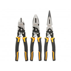 Compound Action Pliers Set, 3 Piece