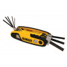 Metric Folding / Locking Hex Key Set, 8 Piece
