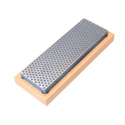 Diamond Whetstone 150mm Wooden Box Blue 325 Grit Coarse