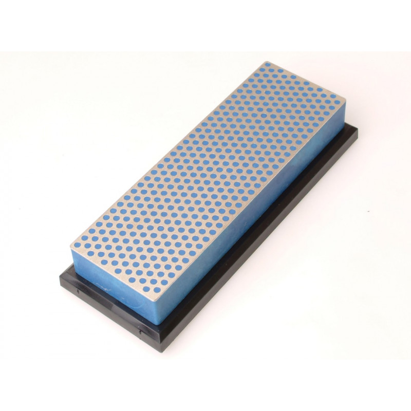 Diamond Whetstone 150mm Plastic Case Blue 325 Grit Coarse Diamond Whetstone 150mm Plastic Case Blue 325 Grit Coarse