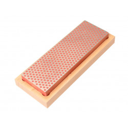 Diamond Whetstone 150mm Wooden Box Red 600 Grit Fine