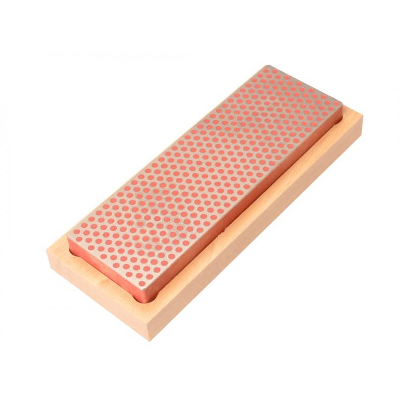 Diamond Whetstone 150mm Wooden Box Red 600 Grit Fine Diamond Whetstone 150mm Wooden Box Red 600 Grit Fine
