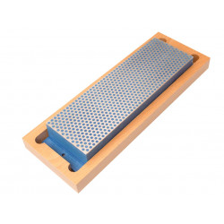 Diamond Whetstone 200mm Wooden Box Blue 325 Grit Coarse