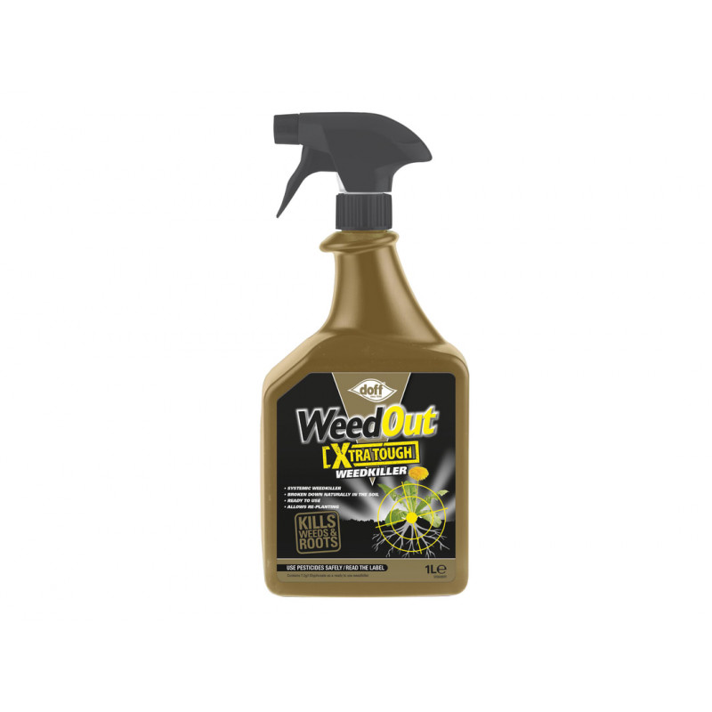 WeedOut Xtra Tough Weedkiller RTU 1 litre WeedOut Xtra Tough Weedkiller RTU 1 litre
