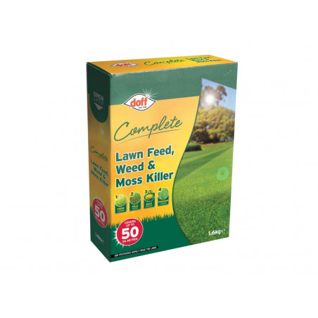 Complete Lawn Feed, Weed & Moss Killer 1.6kg