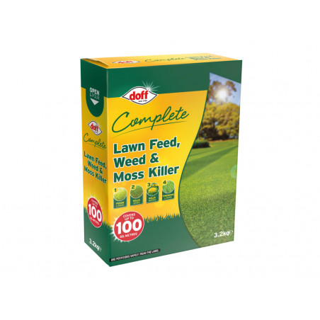 Complete Lawn Feed, Weed & Moss Killer 3.2kg