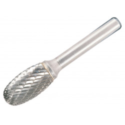 Solid Carbide Rotary Bright Burr Oval 3 x 3mm