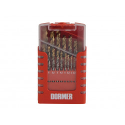 A095 Compact Set HSS TiN Drill Set of 19 1.0-10 x 0.5mm