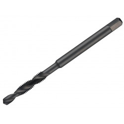 HSS Metric Coarse Combination Drill & Spiral Flute Tap M6