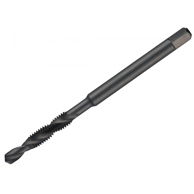 HSS Metric Coarse Combination Drill & Spiral Flute Tap M8 HSS Metric Coarse Combination Drill & Spiral Flute Tap M8