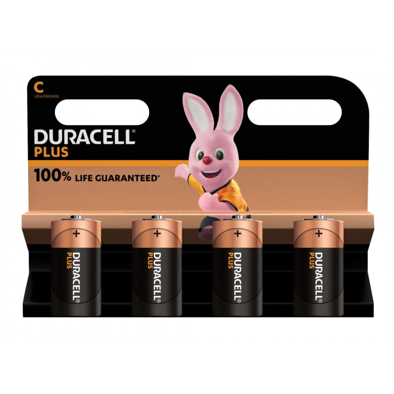 C Cell Plus Power +100% Batteries (Pack 4) C Cell Plus Power +100% Batteries (Pack 4)