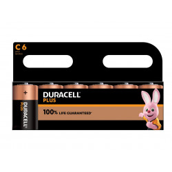 C Cell Plus Power +100% Batteries (Pack 6)