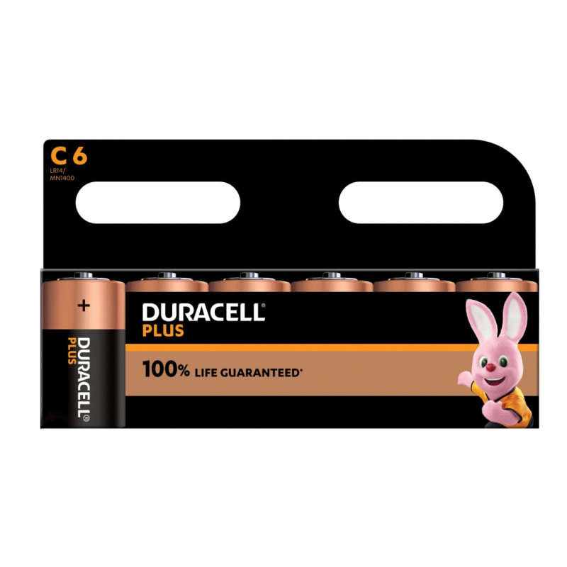 C Cell Plus Power +100% Batteries (Pack 6) C Cell Plus Power +100% Batteries (Pack 6)