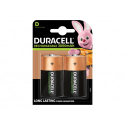 D Cell 3000Mah Rechargeable Batteries (Pack 2)