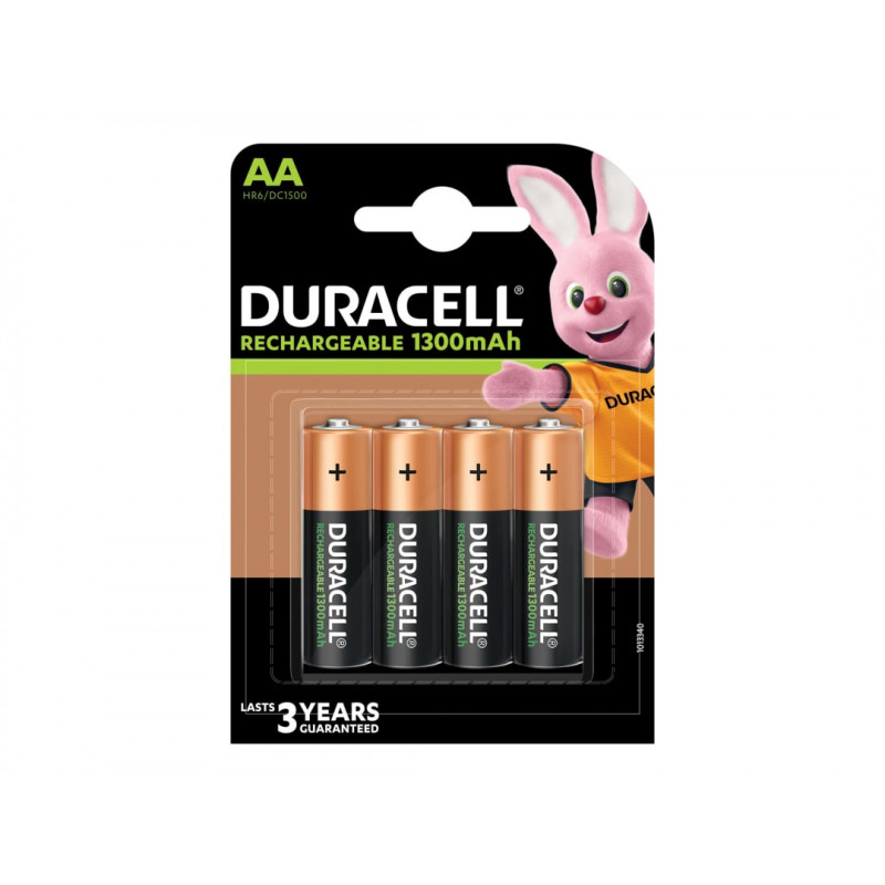 AA Cell 1300Mah Rechargeable Batteries (Pack 4) AA Cell 1300Mah Rechargeable Batteries (Pack 4)