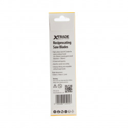 XTrade SS617K Basic for Wood Reciprocating Saw Blades (Pack of 5)