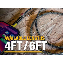 USB C to USB C 100W Reinforced Charging Cable 1.8m (6ft)