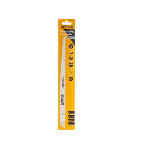 XTrade SS1411DF Heavy for Wood & Metal Reciprocating Saw Blades (Pack of 5)