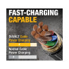 USB C to Lightning® Reinforced Charging Cable 1.2m (4ft)