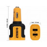 2-Port Mobile USB Charger 24W