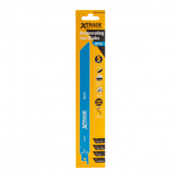 XTrade SS1122AF Flexible for Metal Reciprocating Saw Blades (Pack of 5)