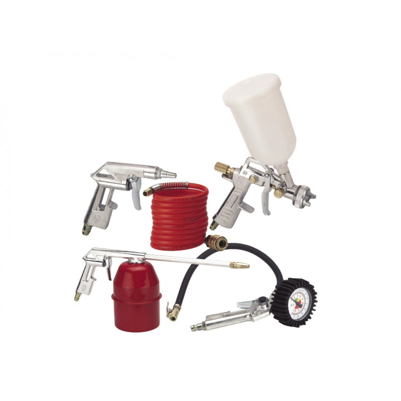 Air Tool Set, 5 Piece Air Tool Set, 5 Piece