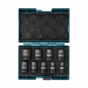 Makita E-16564 Impact Black Socket Set 1/2” (9 Piece)