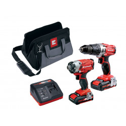 Power X-Change Combi & Impact Driver Twin Pack 18V 2 x 2.0Ah Li-ion