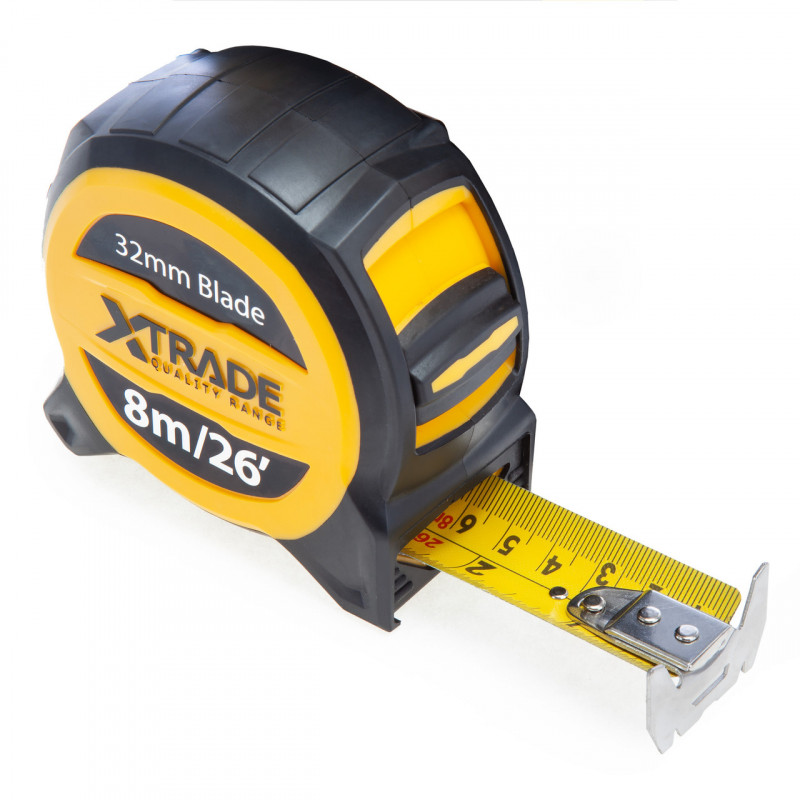XTrade X0900004 PRO Tape Measure 26’ / 8m XTrade X0900004 PRO Tape Measure 26’ / 8m