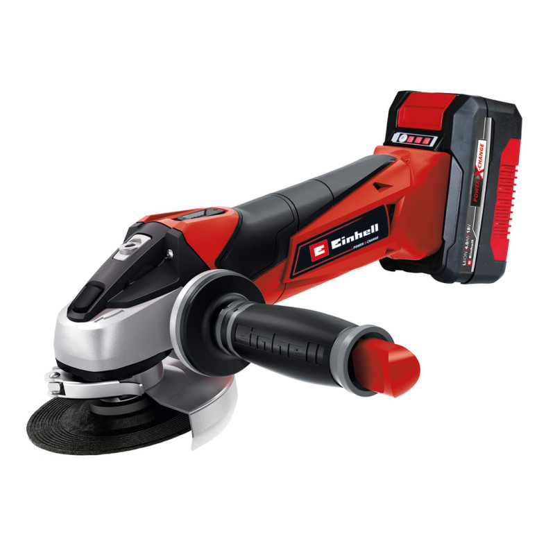 TE-AG 18/115 Li Power X-Change Angle Grinder 18V 1 x 4.0Ah Li-ion TE-AG 18/115 Li Power X-Change Angle Grinder 18V 1 x 4.0Ah Li-ion