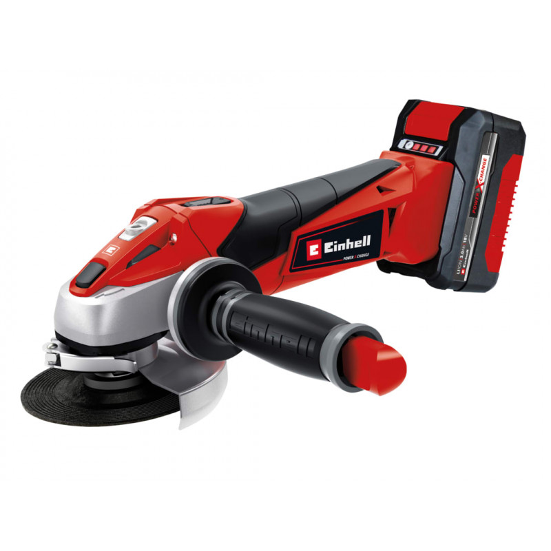 TE-AG 18 Li Power X-Change Angle Grinder 115mm 18V 1 x 3.0Ah Li-ion TE-AG 18 Li Power X-Change Angle Grinder 115mm 18V 1 x 3.0Ah Li-ion