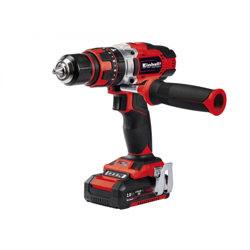 TE-CD 18/48 Li-i Power X-Change Impact Drill 18V 2 x 2.0Ah Li-ion TE-CD 18/48 Li-i Power X-Change Impact Drill 18V 2 x 2.0Ah Li-ion