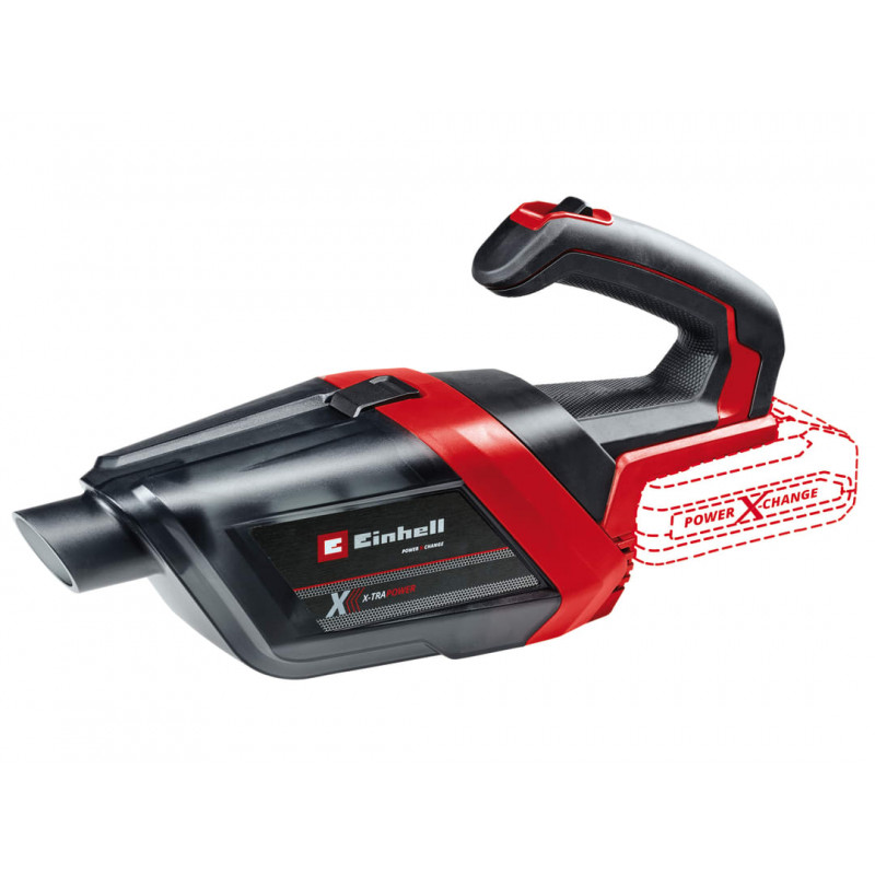 TE-HV 18/06 Li-Solo Power X-Change Handheld Vacuum 18V Bare Unit TE-HV 18/06 Li-Solo Power X-Change Handheld Vacuum 18V Bare Unit