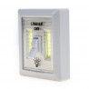 LitezAll 21852 Mini Wireless Self-Adhesive COB LED Light Switch 150 Lumens (4 Pack)